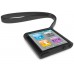 Чехол-брелок силиконовый для Apple iPod Nano 6 Griffin Wristlet <GB02018> Black